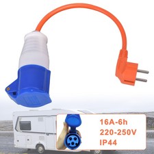 European Caravan 3 Pin 16A