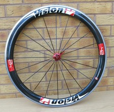 Vision T42 Aero Carbon 700c Clincher Front Wheel for Rim Brake - VGC!