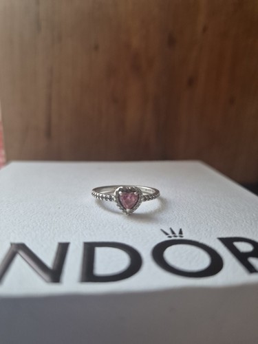 Pandora elevated pink heart - elevated,