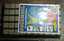 48x small rockwool cubes