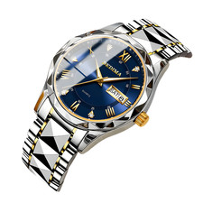 Dedima Men's Gold Silver Two