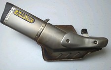 Triumph Street Triple 675R Arrow Exhaust Slip On Can Road Legal.