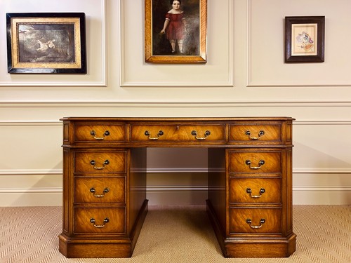 Antique style mahogany twin - style,