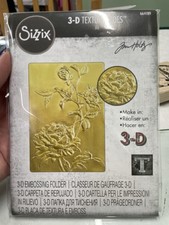 Sizzix Tim Holtz 3D Embossing Folder- Roses