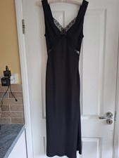 Reformation black pure silk