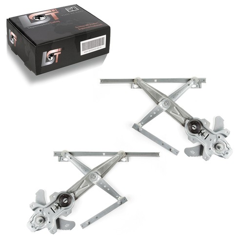 Manual window lifter front - 2x,