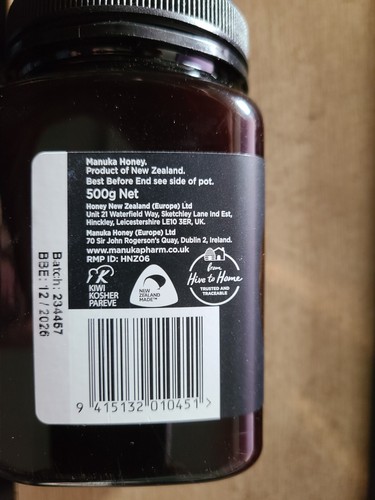 640 mgo manuka doctor honey - ,