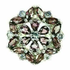 Silver Ring Rhodolite