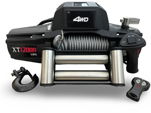 Electric winch 12v 12000lbs - winch,