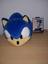 Sonic The Hedgehog Large Head Plush Tomy Club Mocchi Mocchi  Megadrive Sega Game