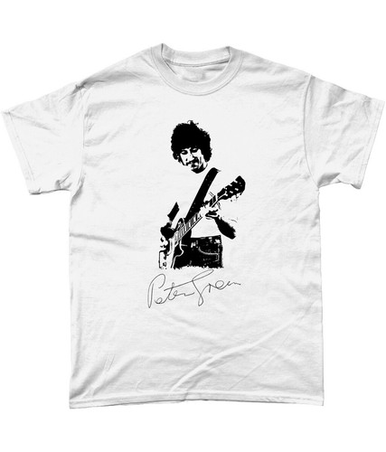 Peter green autograph shirt - peter,