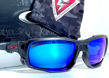 NEW Oakley SI BALLISTIC SHOCKTUBE Ducati Red POLARIZED Galaxy Blue Sunglass 9329