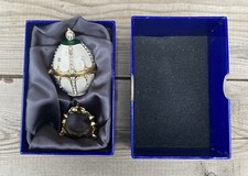 Atlas Style Enamel Egg Trinket