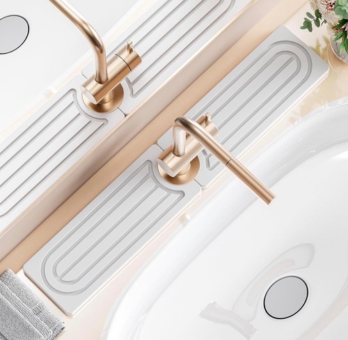 Faucet mat for kitchen - faucet,