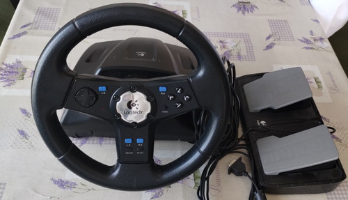 Ps2 logitech rally - ps2, vibration