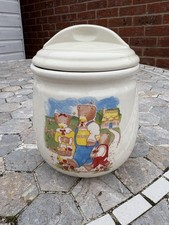 Vintage 3 Bears Honey Pot Ceramic With Lid Rare