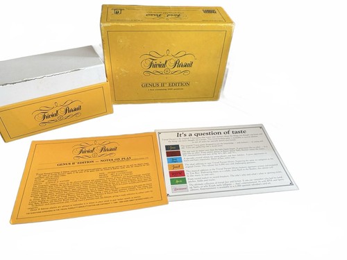 Trivial pursuit genus - pursuit,