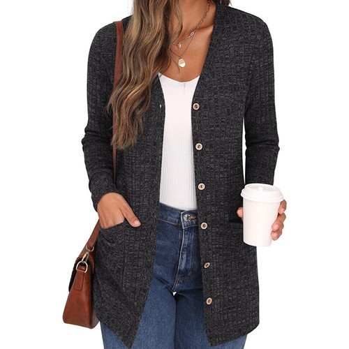 Womens solid sweater open - solid,