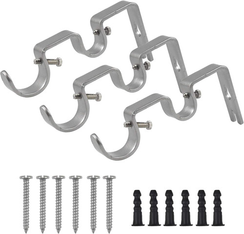 Double curtain rod - double,