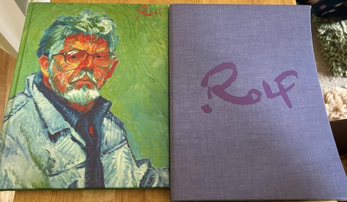Rolf harris signed book - rolf,