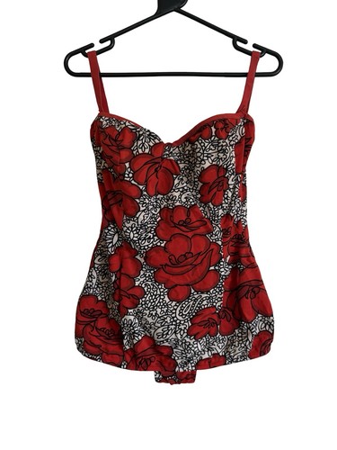 Vintage orig 1960s red - orig,