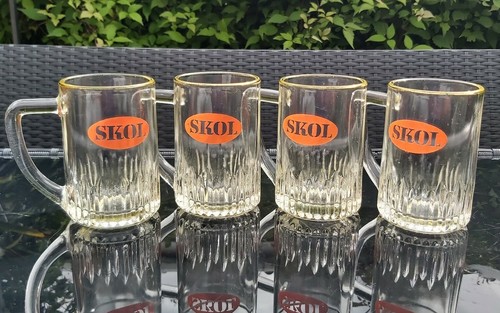 Vintage skol lager beer - x,