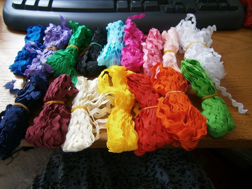 Job lot 6mm ric rac - job,