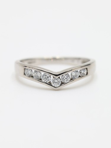 White gold wishbone - white,