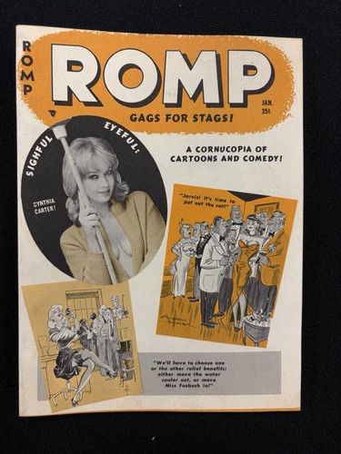 Romp risqué cartoon magazine - romp,