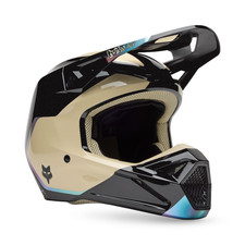 2025 Fox V1 Hello Future Motocross Helmet Black Adults