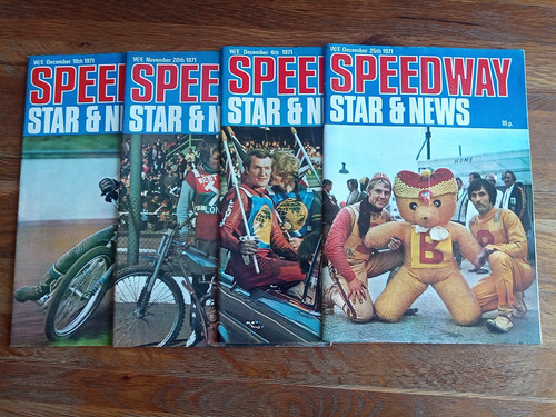 Speedway star magazines - star, x4
