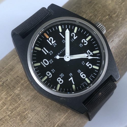 Marathon watch mens 35mm black - marathon,