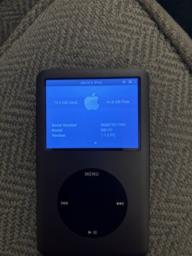 Apple ipod classic 6th - apple, gen