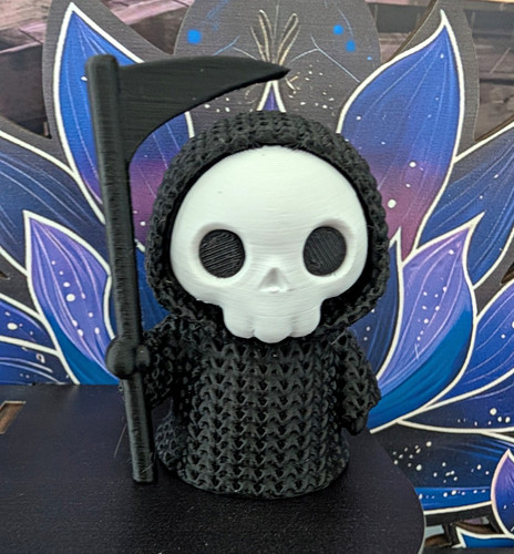 Knitted style printed - style, grim