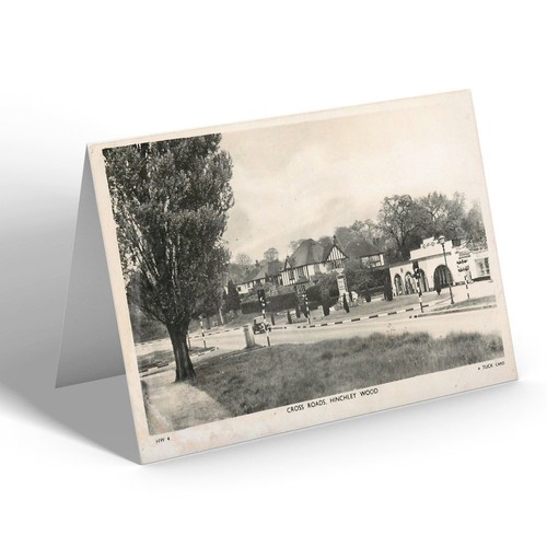 Notelet vintage surrey - notelet,