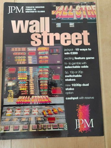 Jpm wall street arcade fruit - wall,