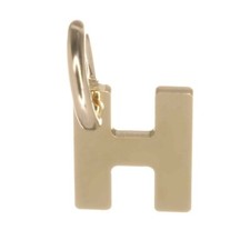 9ct Gold Pendant Charm Alphabet Initial Letter 375 Jewellery A-Z 14mm Gift