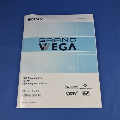 Sony grand wega - sony,