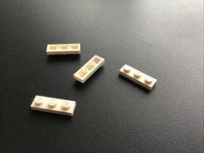 3x LEGO 362301 PLATE 1X3 WHITE