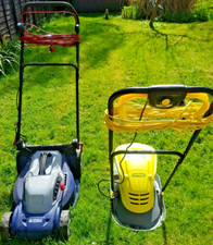 Joblot of Qty 2 Lawnmowers Spear & Jackson and Challenge Spares Repair Parts