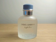DOLCE & GABBANA Light Blue Pour Homme After Shave Lotion 75ML Men's Fragrance