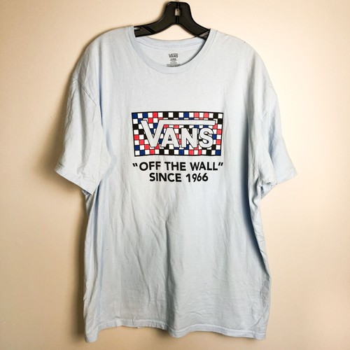 Vans off the wall - wall, checker