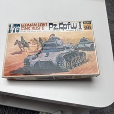 Fujimi German Light Tank Ausf B Pz.Kpfw I 1/76 Scale Military Model Kit