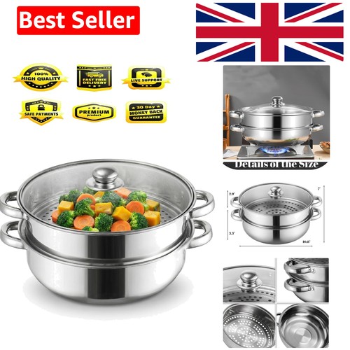 Tier stainless steel - stainless, steamer