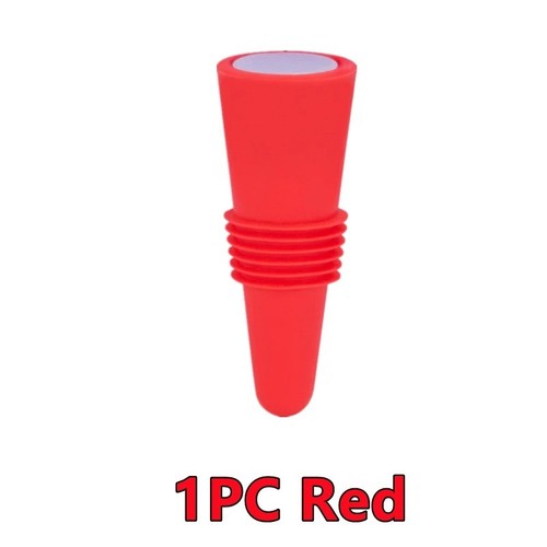 Silicone wine bottle - silicone, stopper