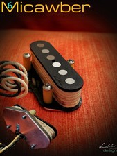 ''Micawber M6"  Telecaster Bridge Pickup, Alnico V 6.35mm - 9kohm