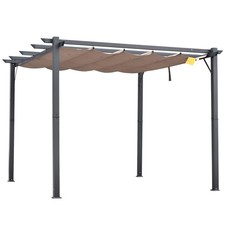 Meter aluminium pergola - 3,