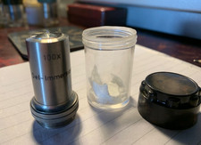 Unbranded Microscope Objective Lens - 100x Magnification Oil Immersion