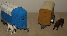 Vintage corgi horse - vintage,