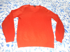 H&M Terracotta Cashmere Jumper Sweater Size S Chest 38"